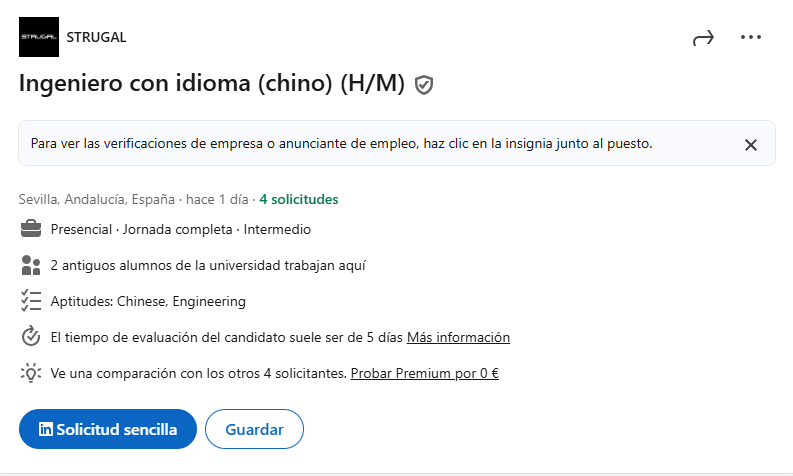 EMPLEO INGENIERO/A